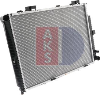 AKS Dasis 120590N - Radiateur, refroidissement du moteur cwaw.fr