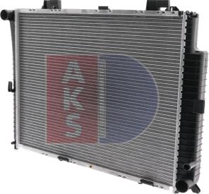 AKS Dasis 120590N - Radiateur, refroidissement du moteur cwaw.fr