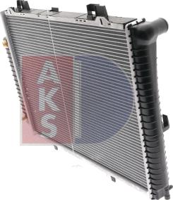 AKS Dasis 120590N - Radiateur, refroidissement du moteur cwaw.fr