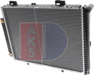 AKS Dasis 120590N - Radiateur, refroidissement du moteur cwaw.fr