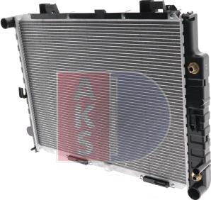 AKS Dasis 120054N - Radiateur, refroidissement du moteur cwaw.fr