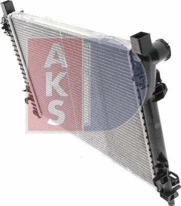 AKS Dasis 120138N - Radiateur, refroidissement du moteur cwaw.fr