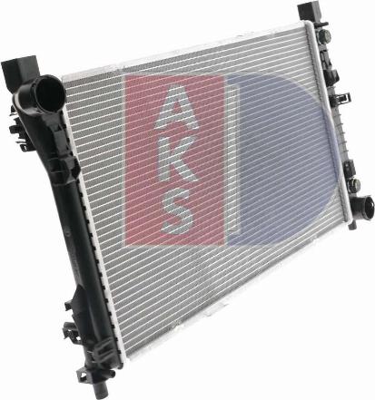 AKS Dasis 120138N - Radiateur, refroidissement du moteur cwaw.fr