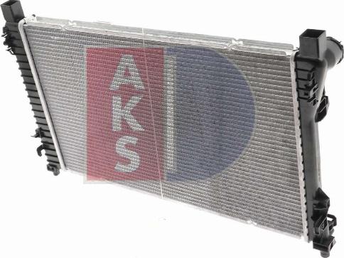 AKS Dasis 120138N - Radiateur, refroidissement du moteur cwaw.fr