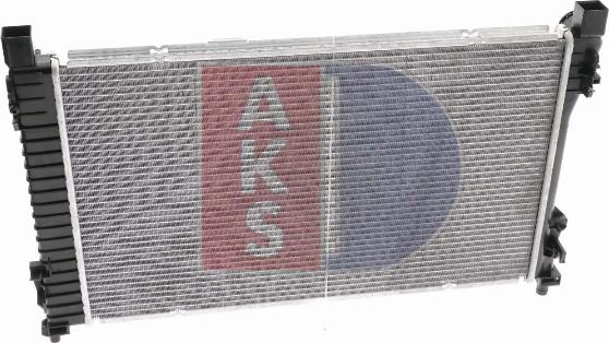 AKS Dasis 120138N - Radiateur, refroidissement du moteur cwaw.fr