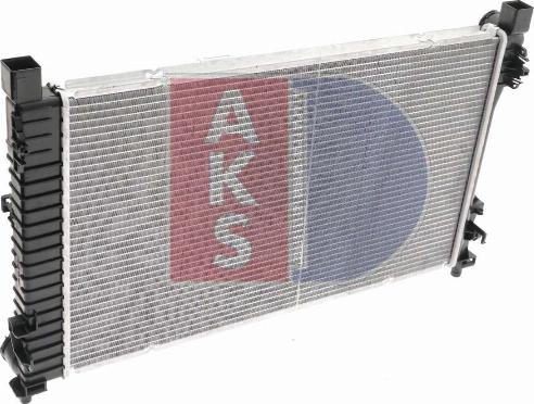 AKS Dasis 120138N - Radiateur, refroidissement du moteur cwaw.fr