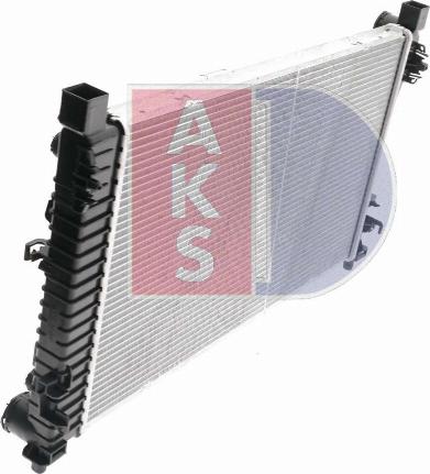 AKS Dasis 120138N - Radiateur, refroidissement du moteur cwaw.fr