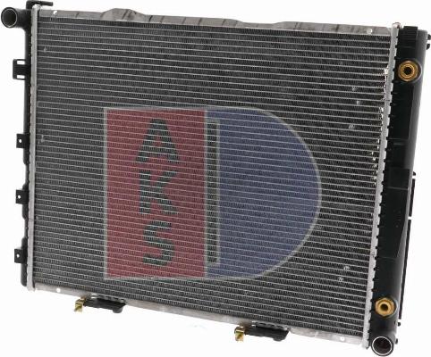 AKS Dasis 120350N - Radiateur, refroidissement du moteur cwaw.fr