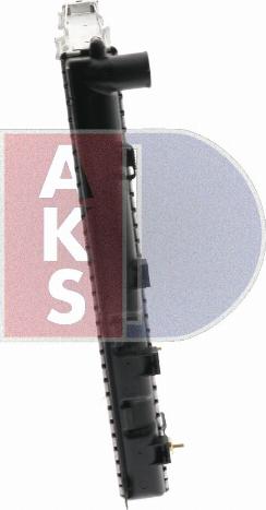 AKS Dasis 120350N - Radiateur, refroidissement du moteur cwaw.fr