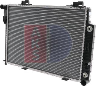 AKS Dasis 120790N - Radiateur, refroidissement du moteur cwaw.fr