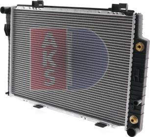 AKS Dasis 120740N - Radiateur, refroidissement du moteur cwaw.fr