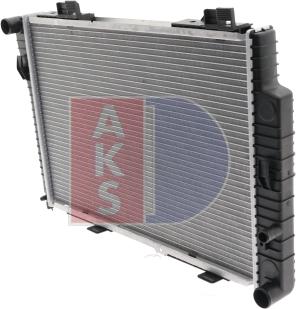 AKS Dasis 121970N - Radiateur, refroidissement du moteur cwaw.fr