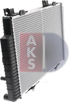 AKS Dasis 121970N - Radiateur, refroidissement du moteur cwaw.fr