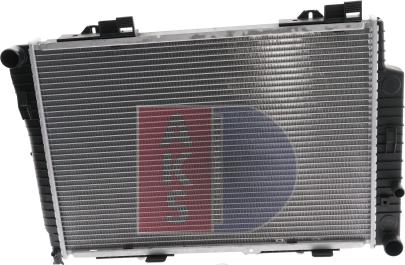 AKS Dasis 121970N - Radiateur, refroidissement du moteur cwaw.fr