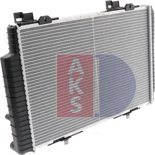 AKS Dasis 121970N - Radiateur, refroidissement du moteur cwaw.fr