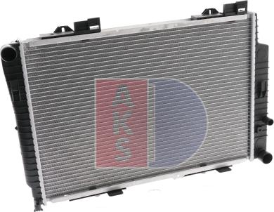 AKS Dasis 121970N - Radiateur, refroidissement du moteur cwaw.fr