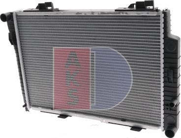 AKS Dasis 121970N - Radiateur, refroidissement du moteur cwaw.fr