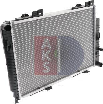 AKS Dasis 121970N - Radiateur, refroidissement du moteur cwaw.fr