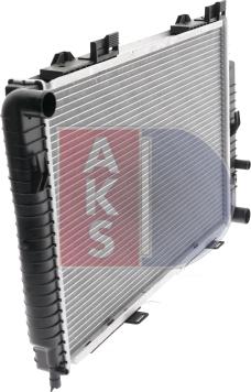 AKS Dasis 121970N - Radiateur, refroidissement du moteur cwaw.fr