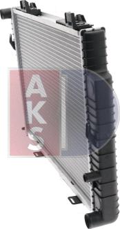 AKS Dasis 121970N - Radiateur, refroidissement du moteur cwaw.fr