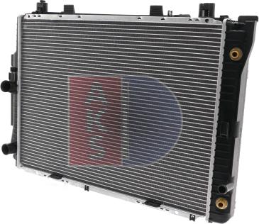 AKS Dasis 121460N - Radiateur, refroidissement du moteur cwaw.fr