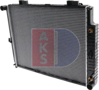 AKS Dasis 121040N - Radiateur, refroidissement du moteur cwaw.fr