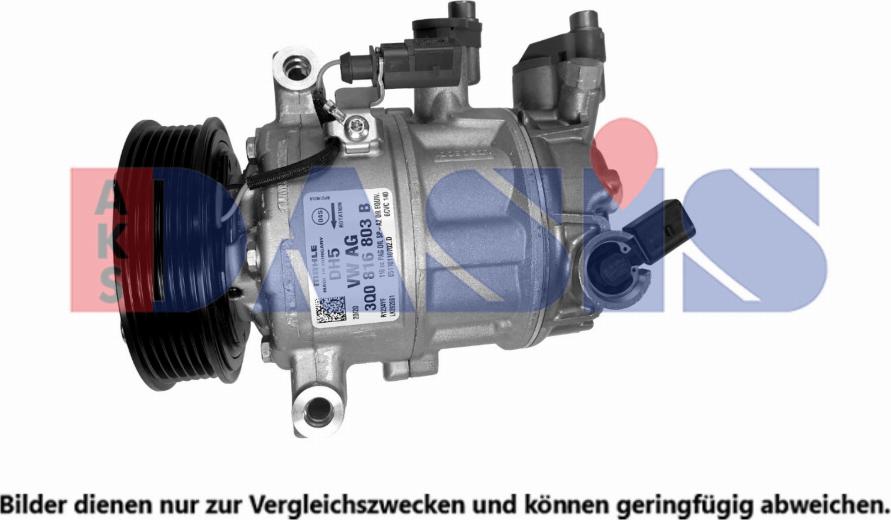 AKS Dasis 850401N - Compresseur, climatisation cwaw.fr