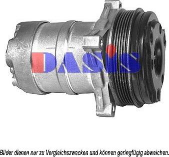 AKS Dasis 850664N - Compresseur, climatisation cwaw.fr