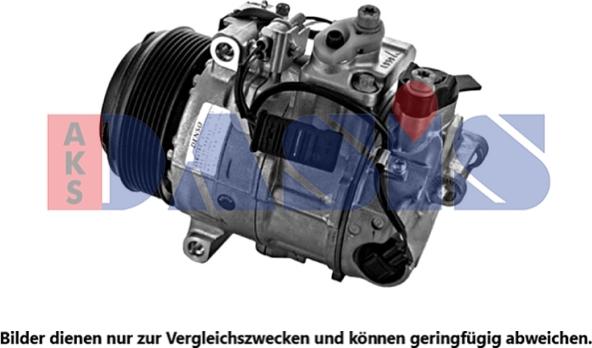 AKS Dasis 850177N - Compresseur, climatisation cwaw.fr