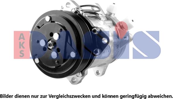 AKS Dasis 851543N - Compresseur, climatisation cwaw.fr