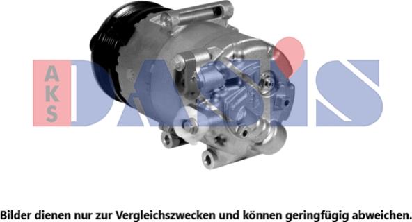 AKS Dasis 851689N - Compresseur, climatisation cwaw.fr