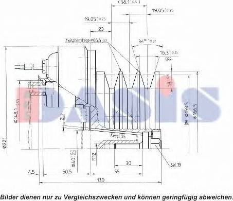 AKS Dasis 851135N - Embrayage magnétique, pour compresseurs de climatisation cwaw.fr