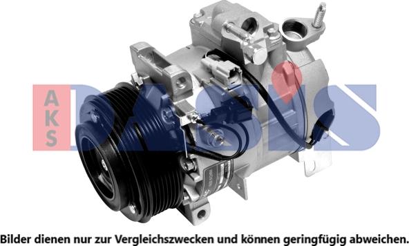 AKS Dasis 853020N - Compresseur, climatisation cwaw.fr