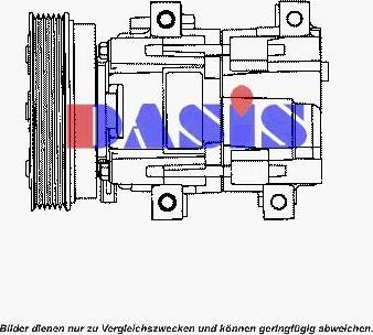 AKS Dasis 853070N - Compresseur, climatisation cwaw.fr