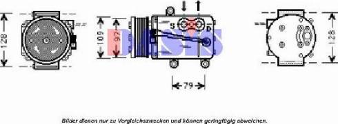 AKS Dasis 853140N - Compresseur, climatisation cwaw.fr