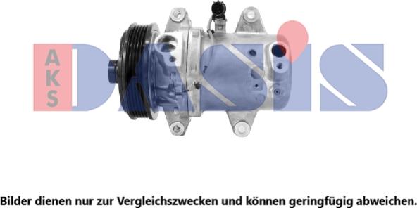 AKS Dasis 853143N - Compresseur, climatisation cwaw.fr