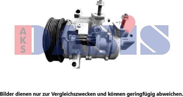 AKS Dasis 853142N - Compresseur, climatisation cwaw.fr