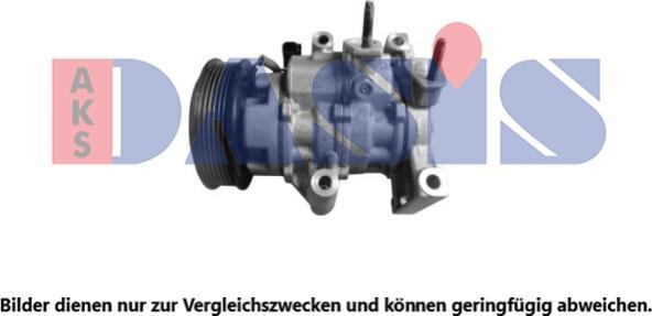 AKS Dasis 852947N - Compresseur, climatisation cwaw.fr