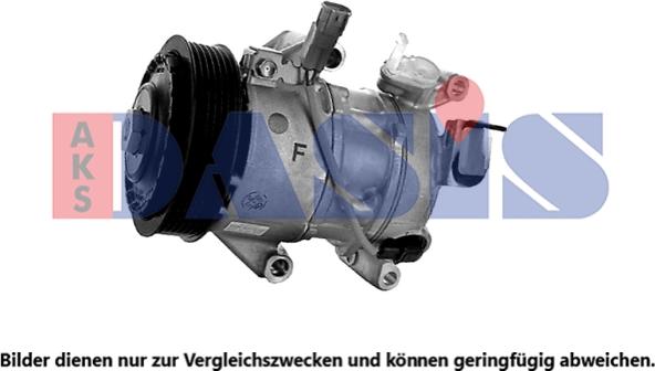 AKS Dasis 852904N - Compresseur, climatisation cwaw.fr