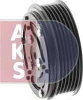 AKS Dasis 852989N - Embrayage magnétique, pour compresseurs de climatisation cwaw.fr