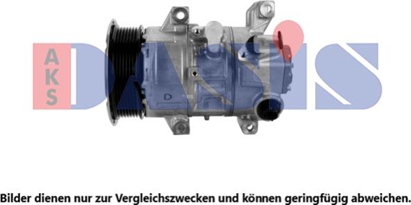 AKS Dasis 852620N - Compresseur, climatisation cwaw.fr