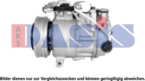 AKS Dasis 852019N - Compresseur, climatisation cwaw.fr