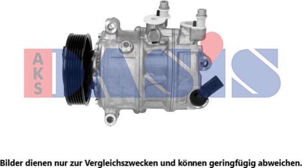 AKS Dasis 852884N - Compresseur, climatisation cwaw.fr