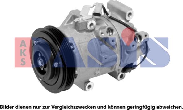 AKS Dasis 852719N - Compresseur, climatisation cwaw.fr