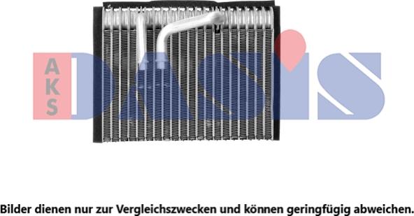 AKS Dasis 820308N - Évaporateur climatisation cwaw.fr