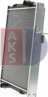 AKS Dasis 390052N - Radiateur, refroidissement du moteur cwaw.fr