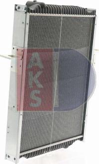 AKS Dasis 390052N - Radiateur, refroidissement du moteur cwaw.fr