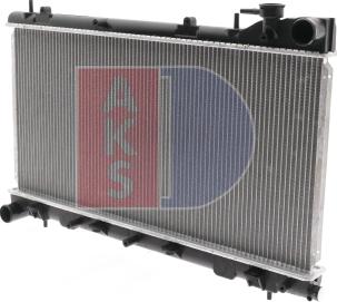 AKS Dasis 350015N - Radiateur, refroidissement du moteur cwaw.fr