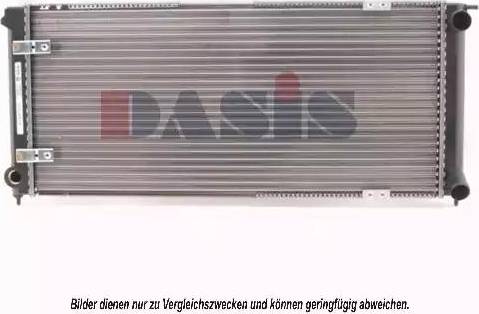 AKS Dasis 330170N - Radiateur, refroidissement du moteur cwaw.fr