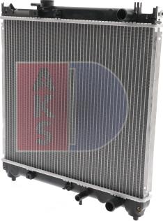 AKS Dasis 320006N - Radiateur, refroidissement du moteur cwaw.fr